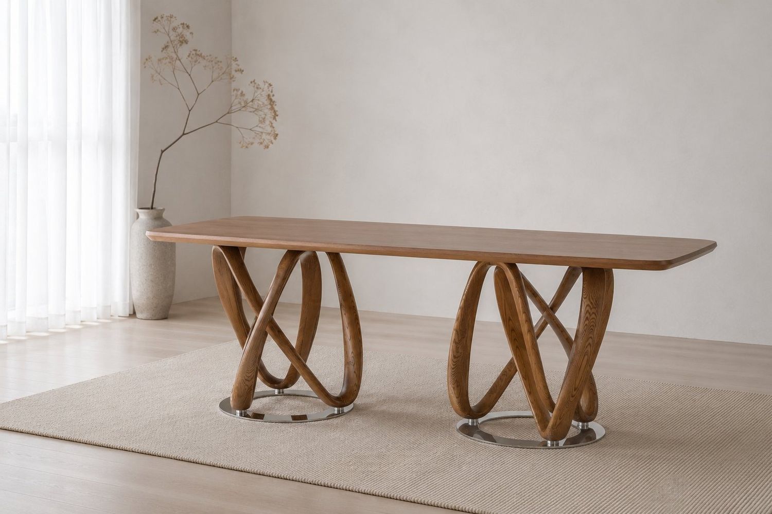 Gyre · Long dining table