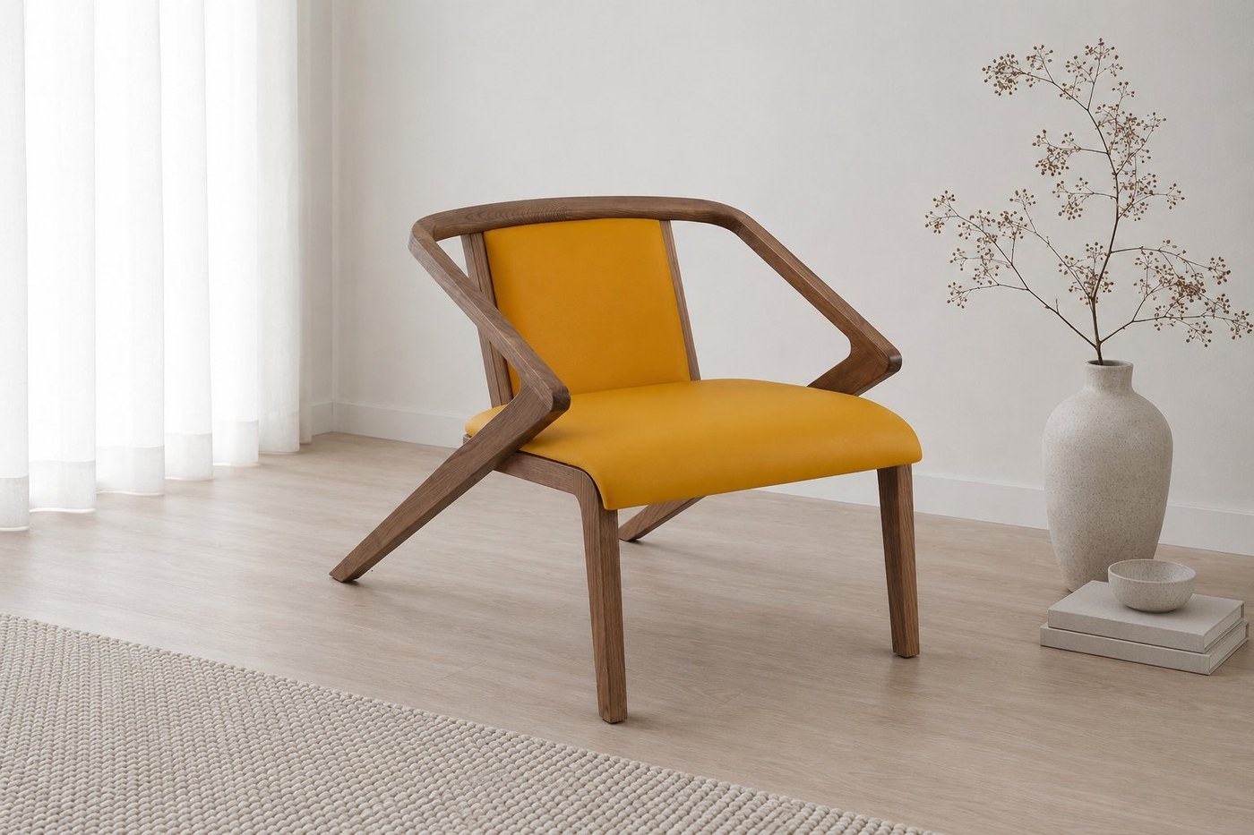 Heron Amber — Lounge Chair