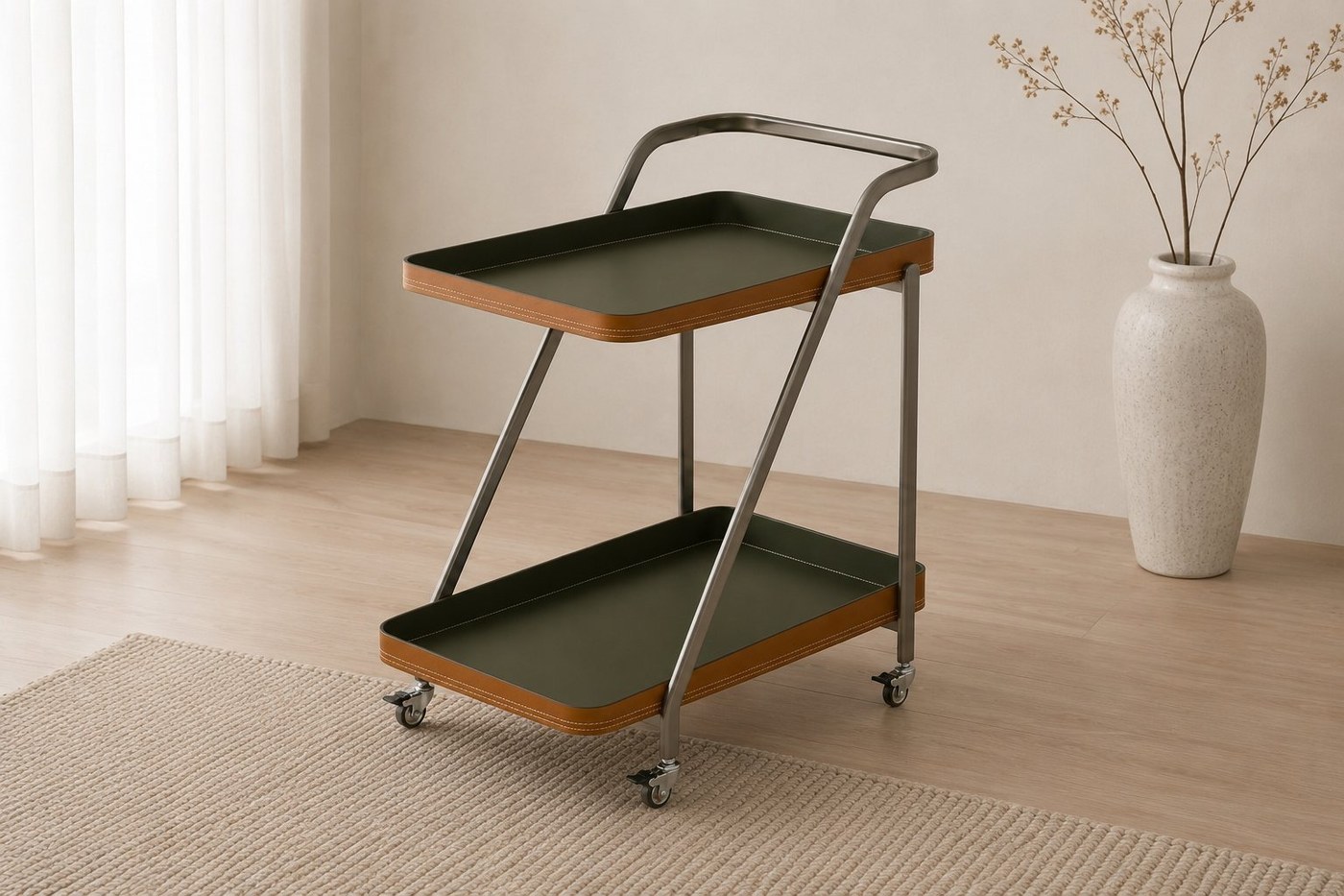 Tide Steel — Bar Cart
