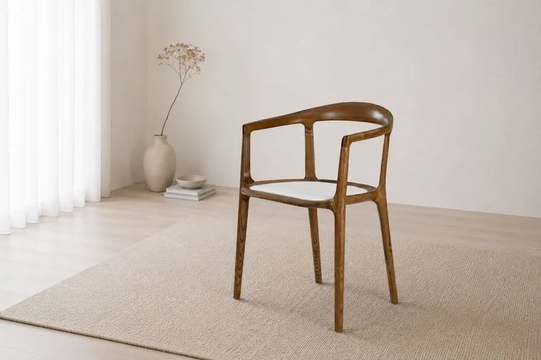 Marsh Walnut — Dining Armchair