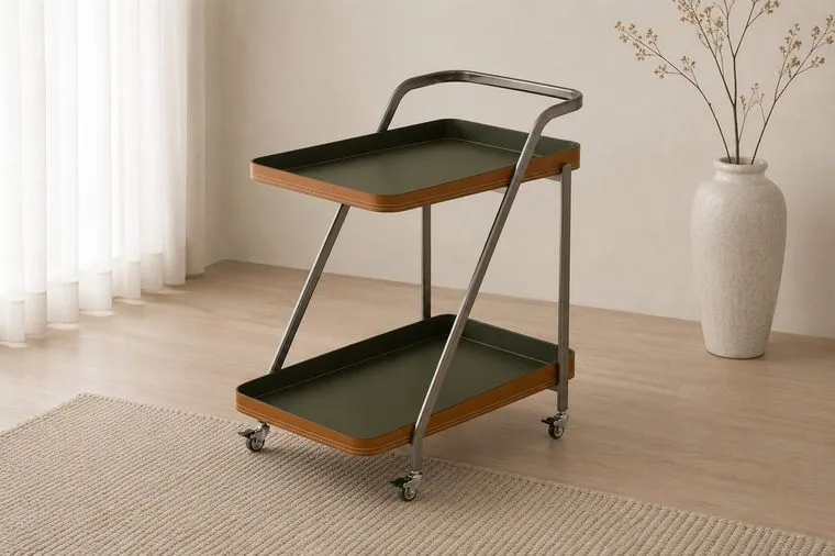 Tide Steel — Bar Cart