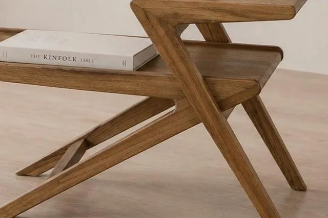 Scarp Side Table — detail